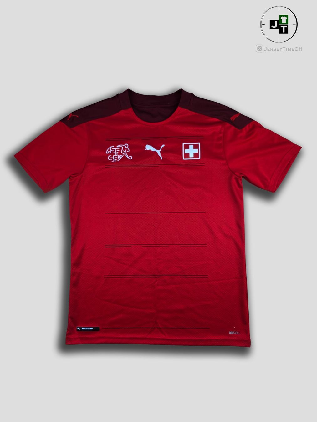 Puma Canottiere & Pantaloni: SCHWEIZ NATI 2020 TRIKOT M – Usato da Lüchingen venduto da Jersey_Time
