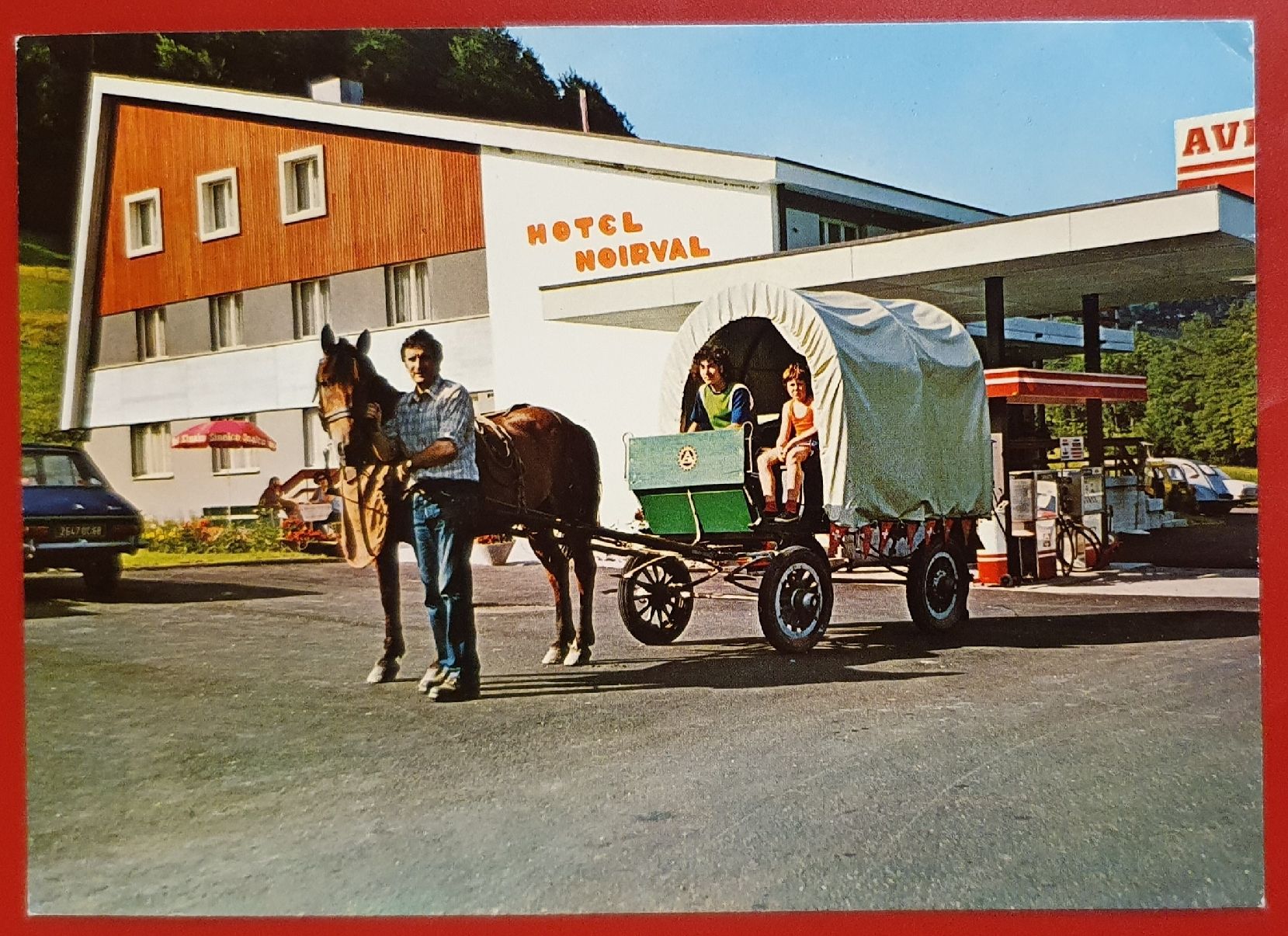 Cartoline postali: Lucelle 1973 - Hotel Noirval – Usato da Kreuzlingen venduto da Rschweiz1