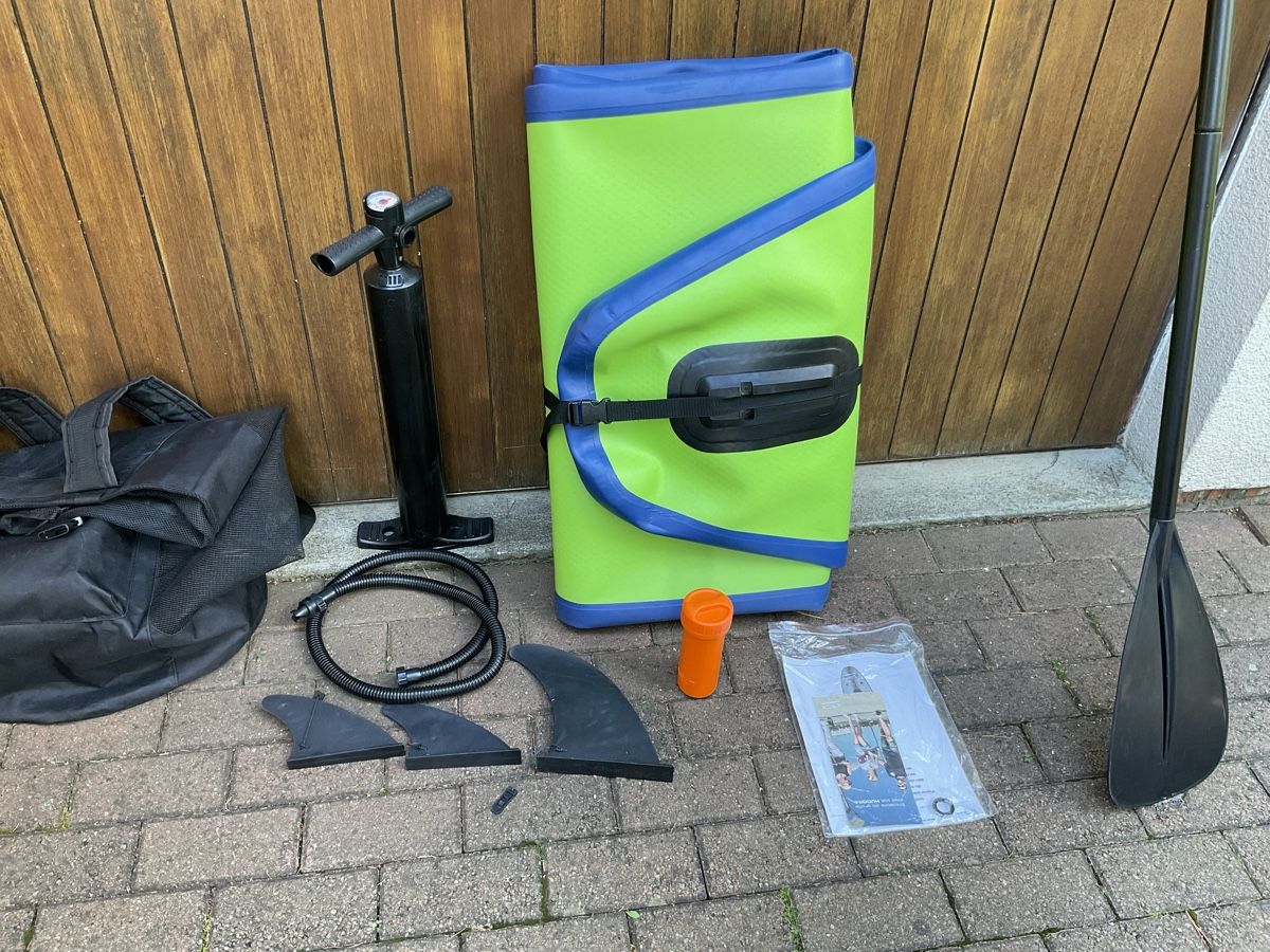 Tavole da surf e di nuoto: SUP Hudora Stand Up Paddle Glide 285 – Usato da Mümliswil venduto da rose124 1