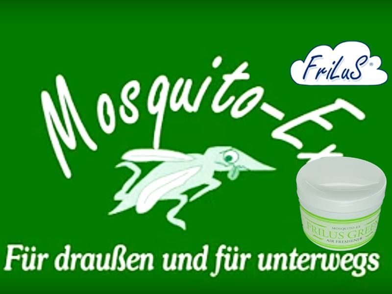 Spray per ambienti: Lufterfrischer FRILUS green® Moskito Ex – Nuovo e nell'imballaggio originale da Wettingen venduto da kochshop 1