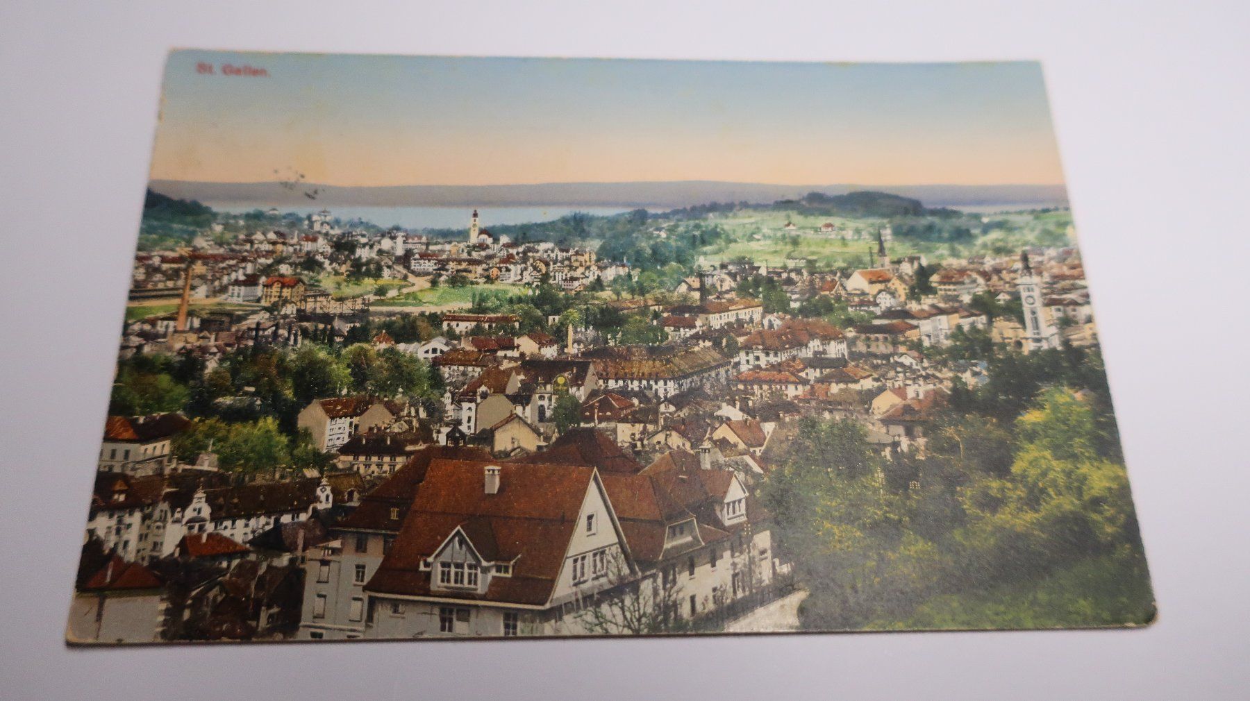 Ansichtskarten: St. Gallen – Gebraucht aus Cormoret von Pascalll2001 1