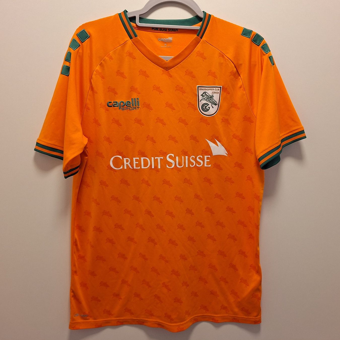 Canottiere & Pantaloni: Capelli Grasshopper Cub Zurich Away M – Usato da Bellinzona venduto da LA-ropa-de-Juan