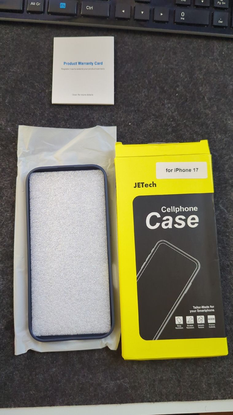 Apple Covers & Schutzfolien: Handyhülle Jetech iPhone 17 Dunkelblau neu – Neu und originalverpackt aus Winterthur von valyval 1