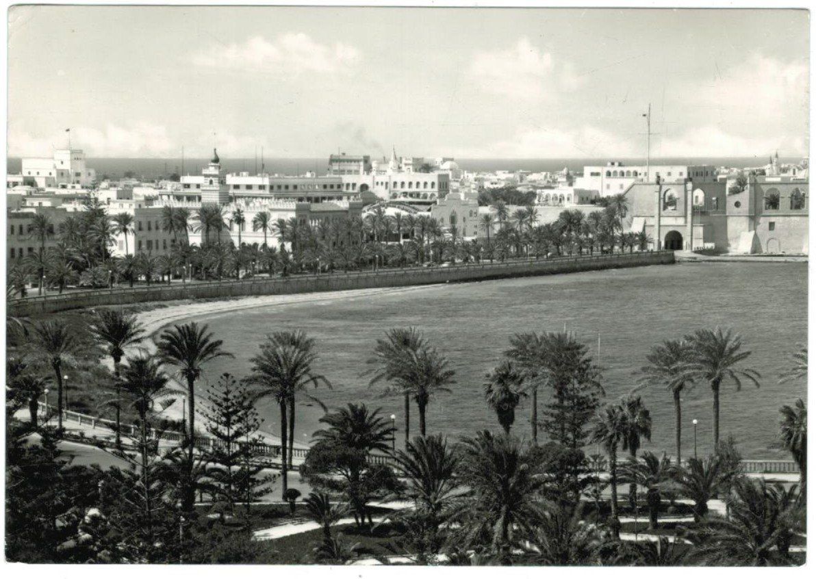 Cartoline postali: AK Tripoli 1957 – Usato da Zürich venduto da Tolima194