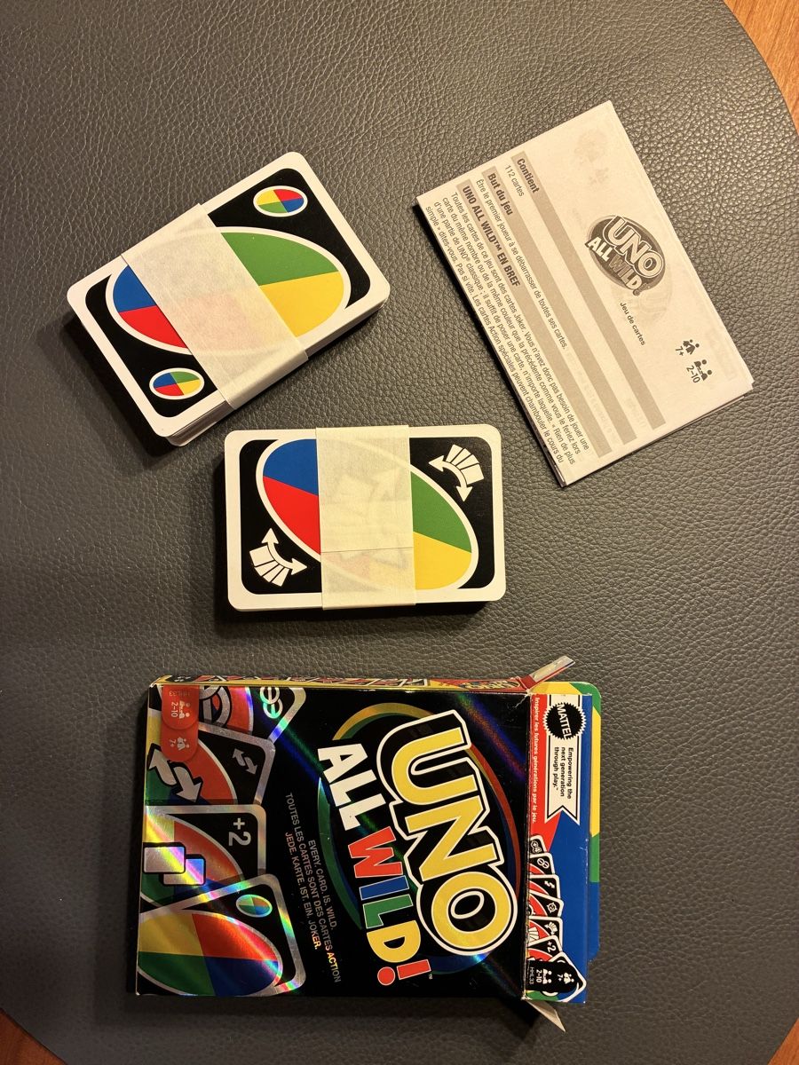 Mattel Spiele: UNO All Wild Mattel – Neu (gemäss Beschreibung) aus Zwingen von lar_m9ng 2