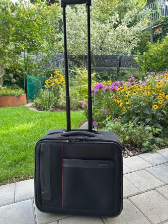 Reisetasche mit Rollen Travelite schwarz guter Zustand