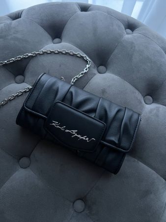 Karl Lagerfeld Umhängetasche schwarz guter Zustand