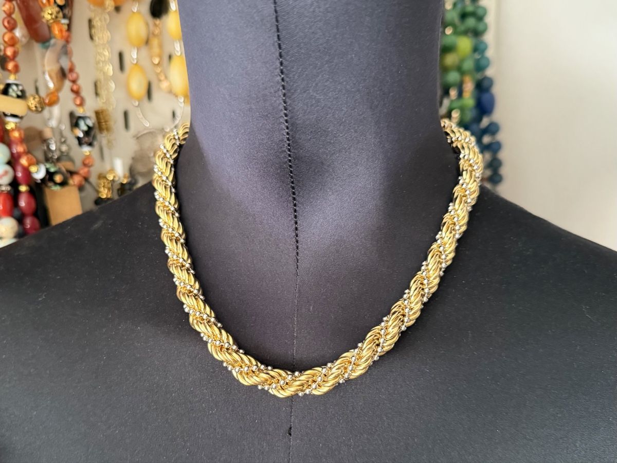 Catenine: Vintage Halskette Luxus Modeschmuck – Usato da Lamone venduto da LaCantinaMagica 3