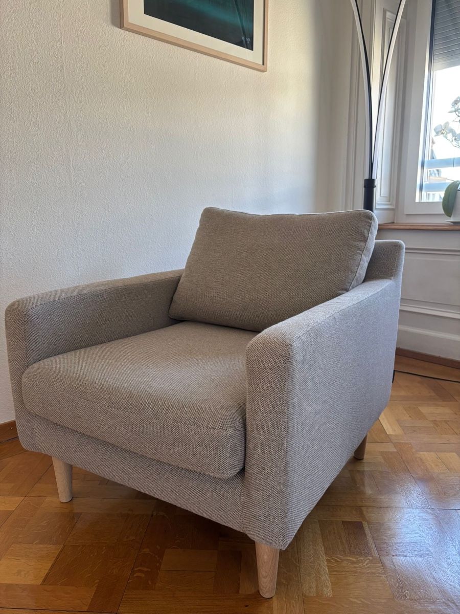 Sofacompany Poltrone: Gemütlicher Sessel in Beige - Sofa Company – Usato da Zürich venduto da Sime23 2
