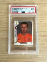 Memphis Depay Panini World Cup 2014 Sticker PSA 9