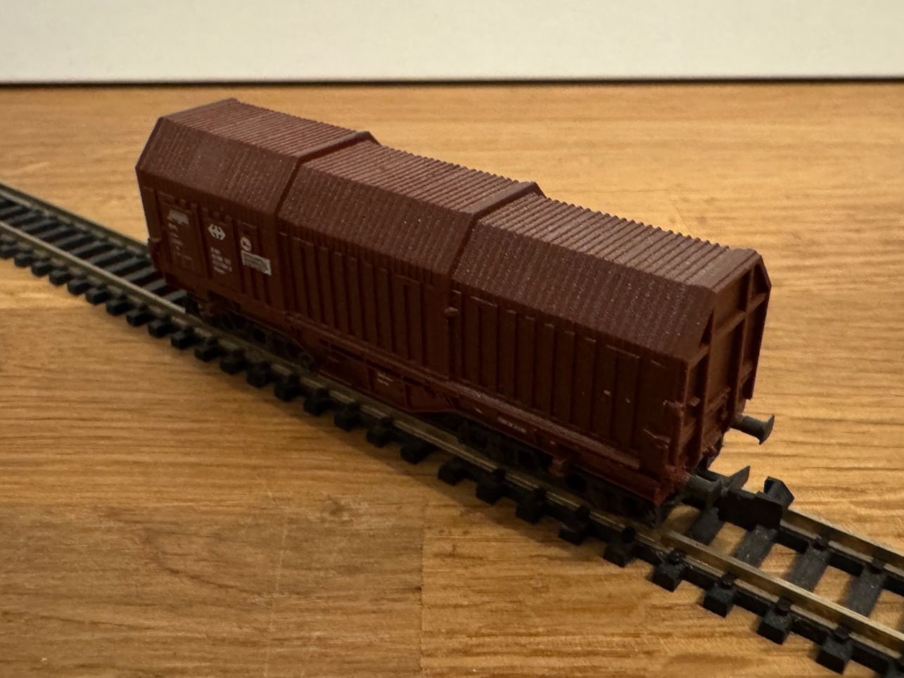 Roco Modelleisenbahnen: Roco 25136 SBB Teleskophaubenwagen – Neu (gemäss Beschreibung) aus Schlierbach von Look8 1