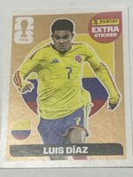 Extra Sticker Gold Luis Díaz Panini FIFA World 2026