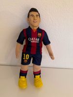 Lionel Messi Fussballpuppe FC-Barcelona-Branding