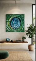 Gemälde "Auge" handmade 58×58