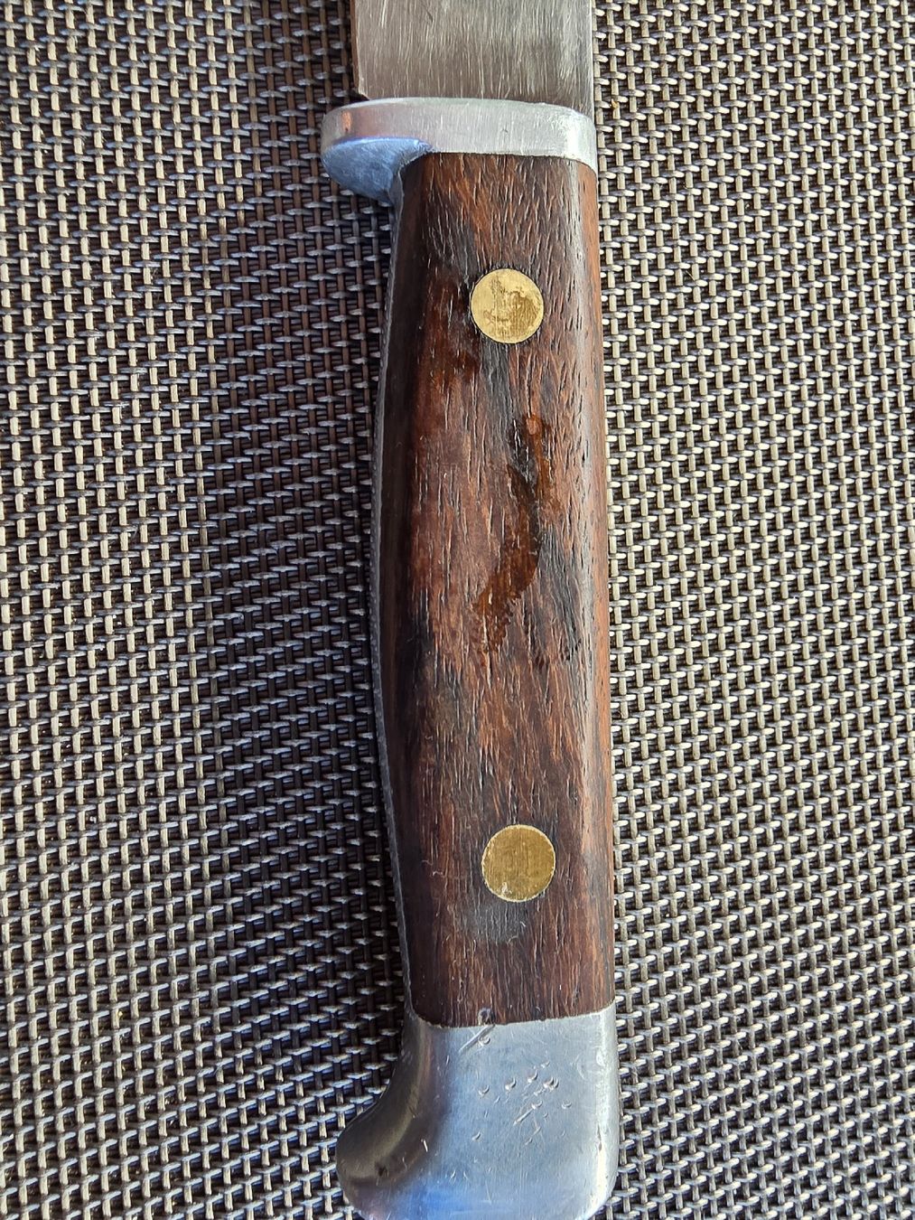 Accessori: Messer mit Lederscheide Holzgriff Gebrauchter Zustand – Usato da Wil SG venduto da Frank.Kunst-Uhren 3