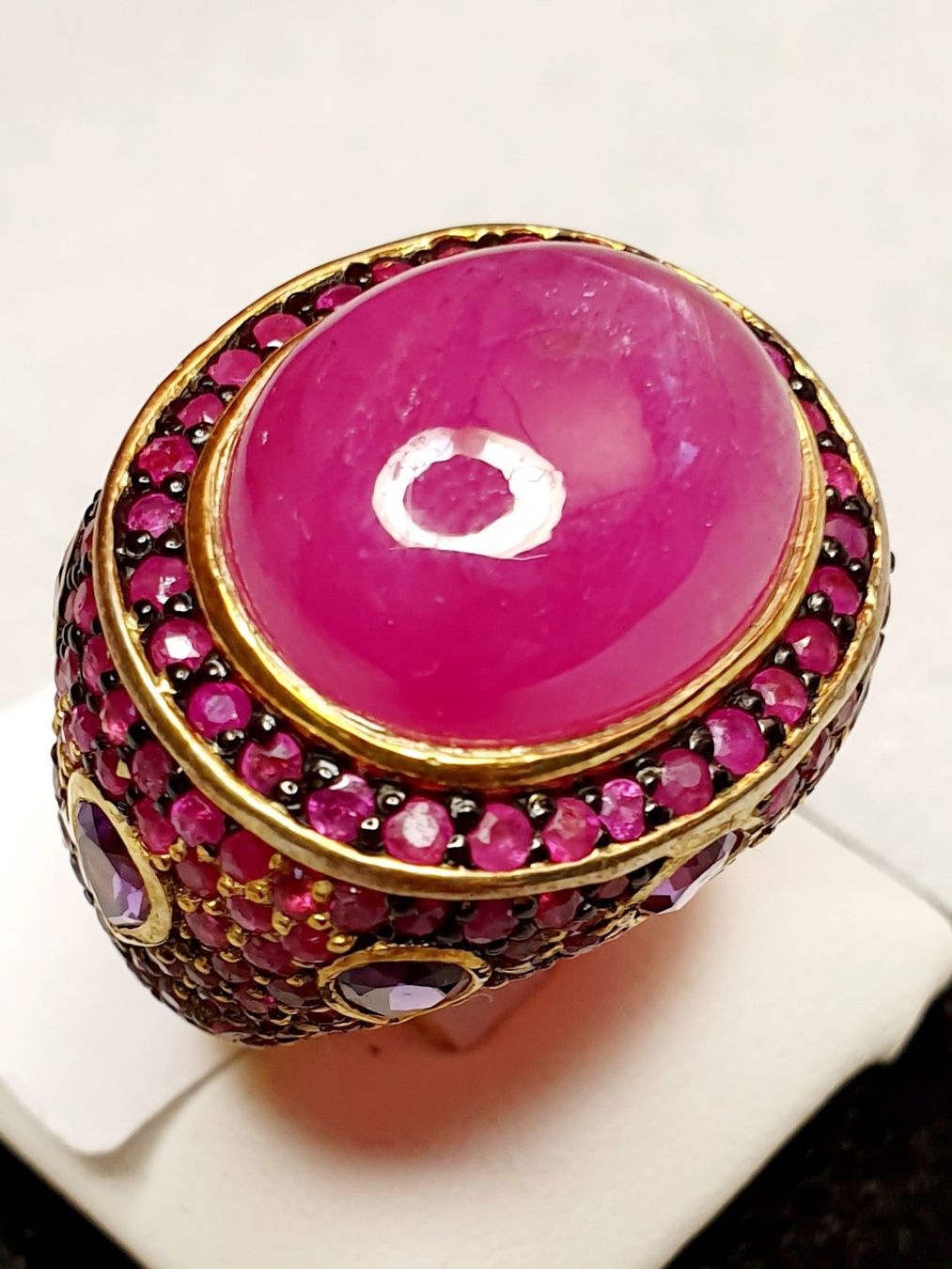 Ringe: Eleganter Ring mit Rubine & Amethysten – Neu (gemäss Beschreibung) aus Zürich von Bieter04 6