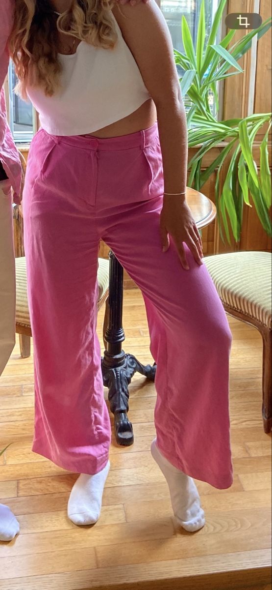 Monki Hosen: Rosa Hose von Monki – Gebraucht aus Bern von Juliadr 1