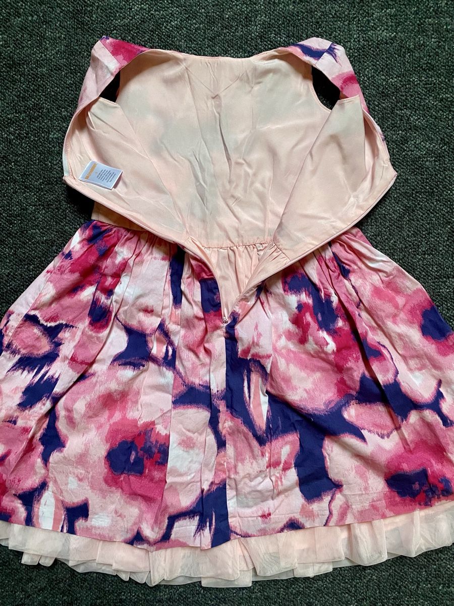 Kleider & Röcke: Gymboree Mädchen Kleid ca. Gr. 116, Blumenmuster, Tüll – Gebraucht aus Worben von Teddy112 2