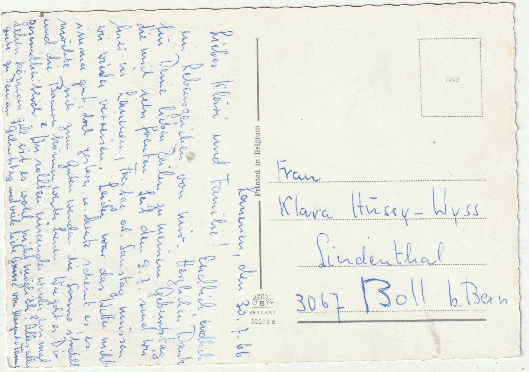 Cartoline postali: Blumen- Grusskarte – Usato da Lumbrein venduto da made02 1