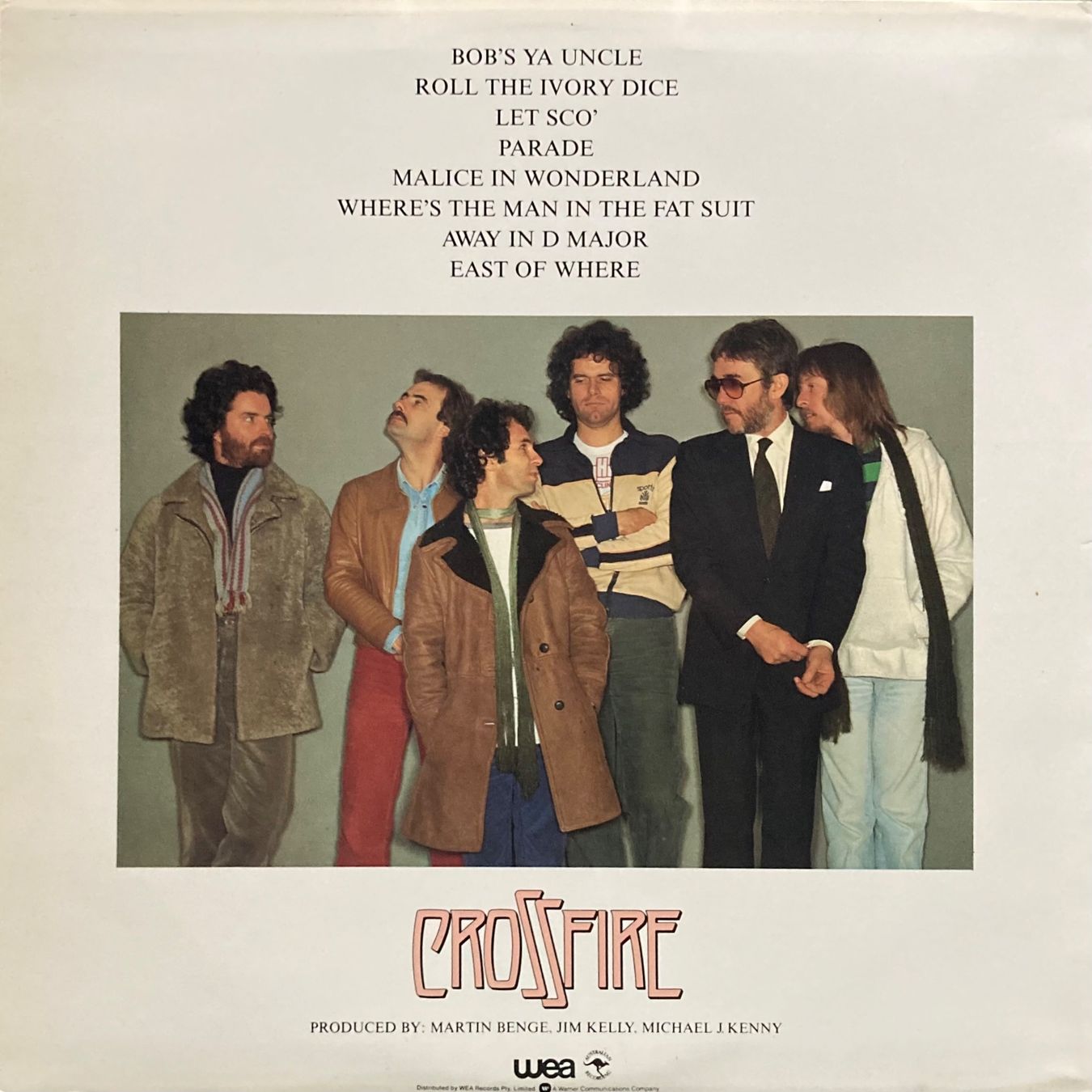 Vinyles: CROSSFIRE - EAST WHERE – D'occasion à Poliez-Pittet par Newtown-Records 1