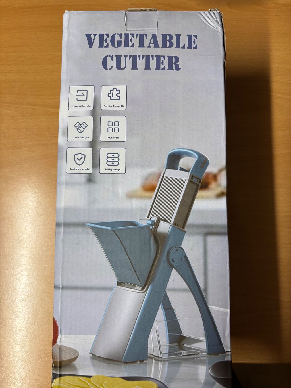 Elettrodomestici da cucina: Gemüseschneider blaugrau - wie neu – Nuovo (secondo la descrizione) da Kleinandelfingen venduto da Baba23