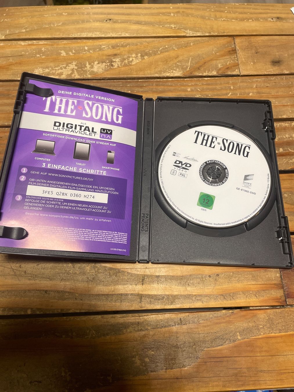Alle DVDs: DVD the song (allemand) – Gebraucht aus moudon von faucheur2 2
