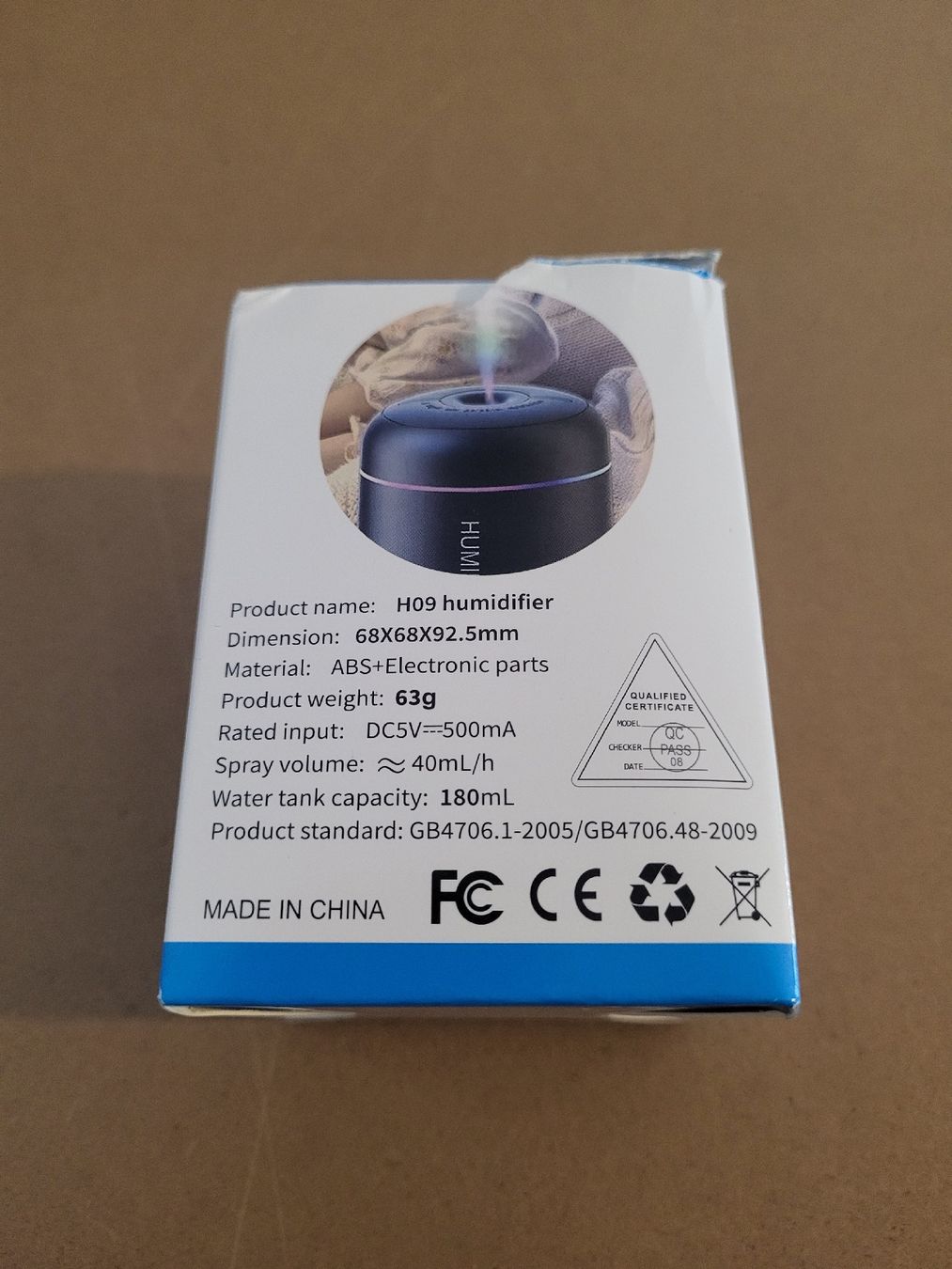 Umidificatori d'aria: Luftbefeuchter HUMI H09 neu mit Timer und Farbwechsellicht – Nuovo e nell'imballaggio originale da Riniken venduto da Melanie910