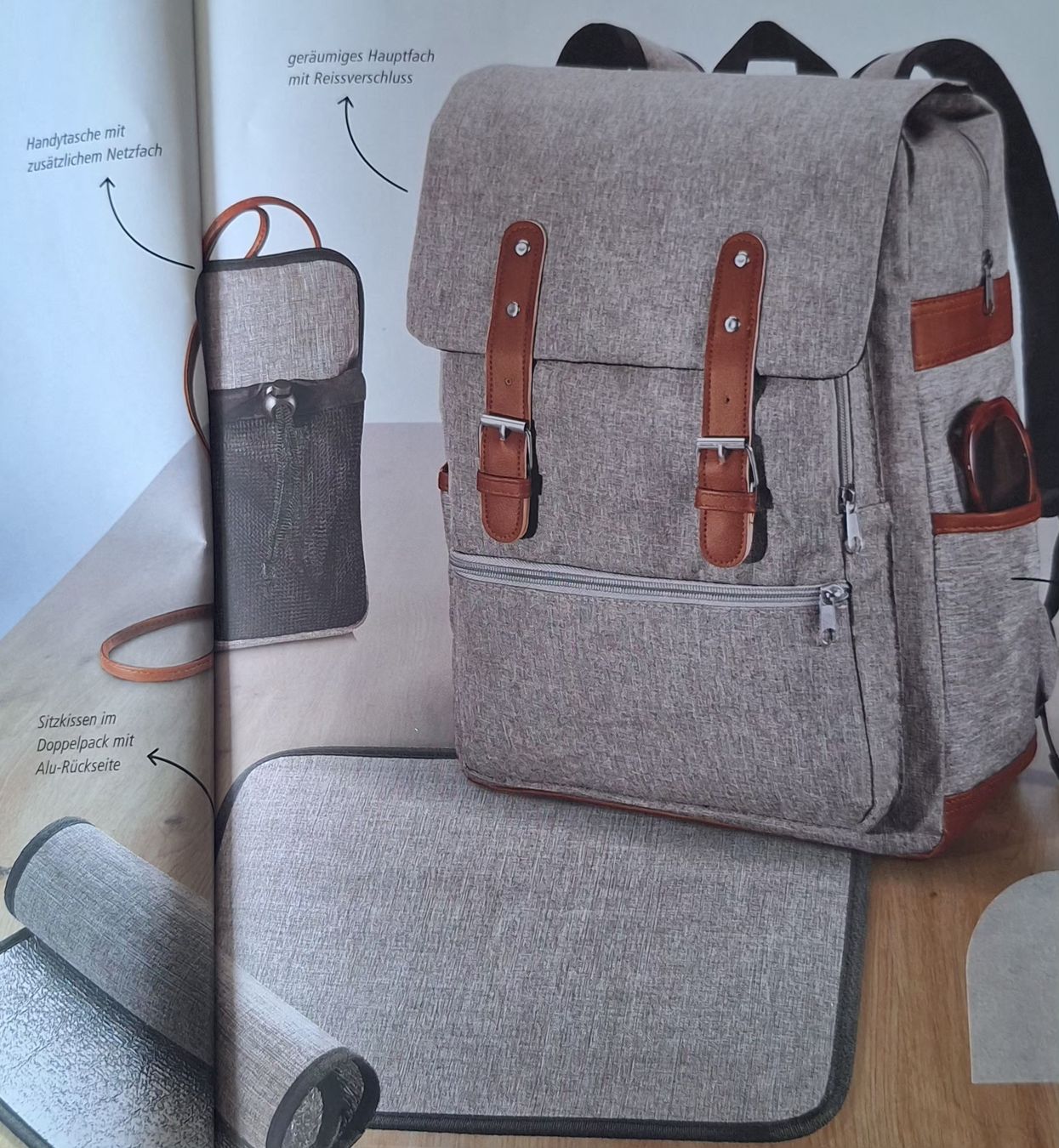 Zaini: Neuwertiger Rucksack mit Zusatztasche - Top Zustand! – Nuovo e nell'imballaggio originale da Mönchaltorf venduto da Joka013 2