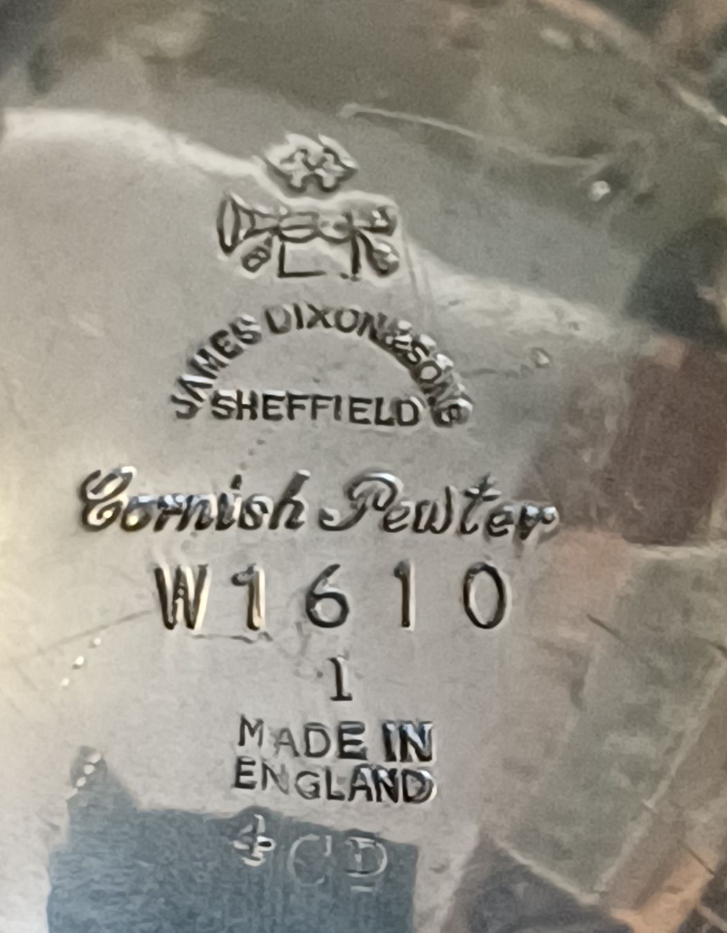 Zuccheriere: Cornish Pewter Sheffield Zuckerdose und Rahmkrug – Usato da Merenschwand venduto da Brockinell 5