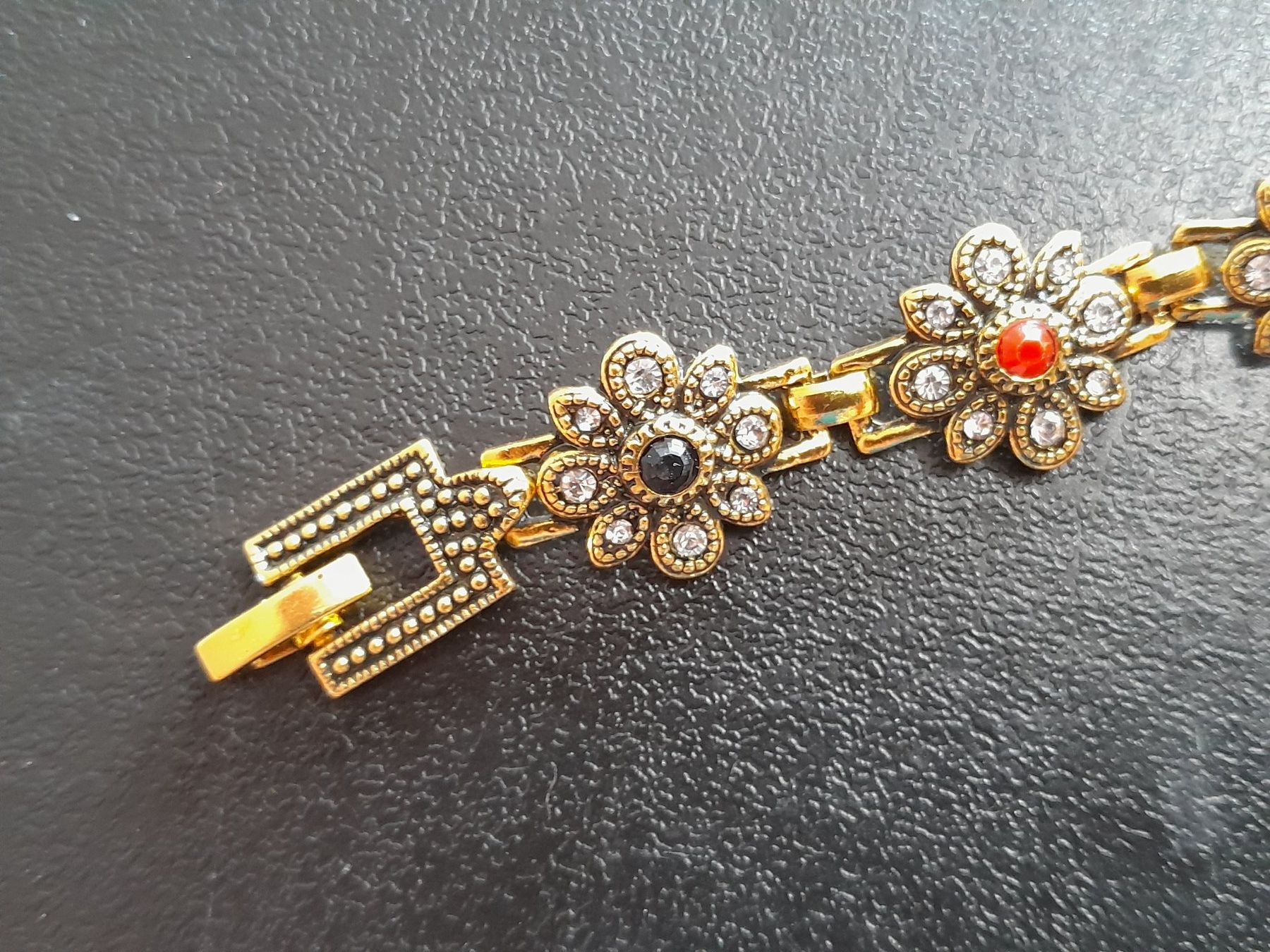 Bracciali & Braccialetti: Blumen Armkette, vergoldet, 19cm – Usato da Aarau venduto da Reto_BA_01 4