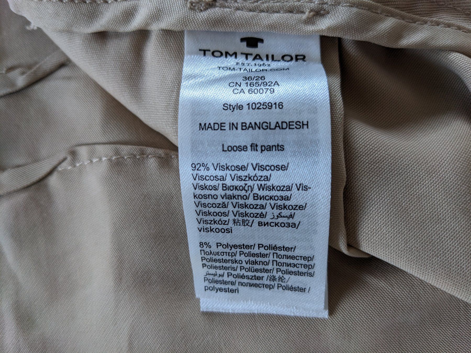 Tom Tailor Hosen: Tom Tailor Stoffhose 36 – Neu (gemäss Beschreibung) aus Lengnau AG von Nathi88 5