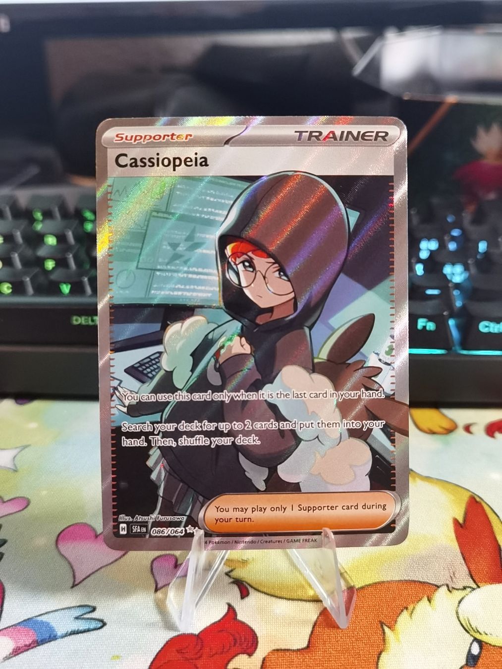 Pokémon Carte collezionabili: Pokemon Cassiopeia SFA Trainer EN – Usato da Zollikofen venduto da Carrpas