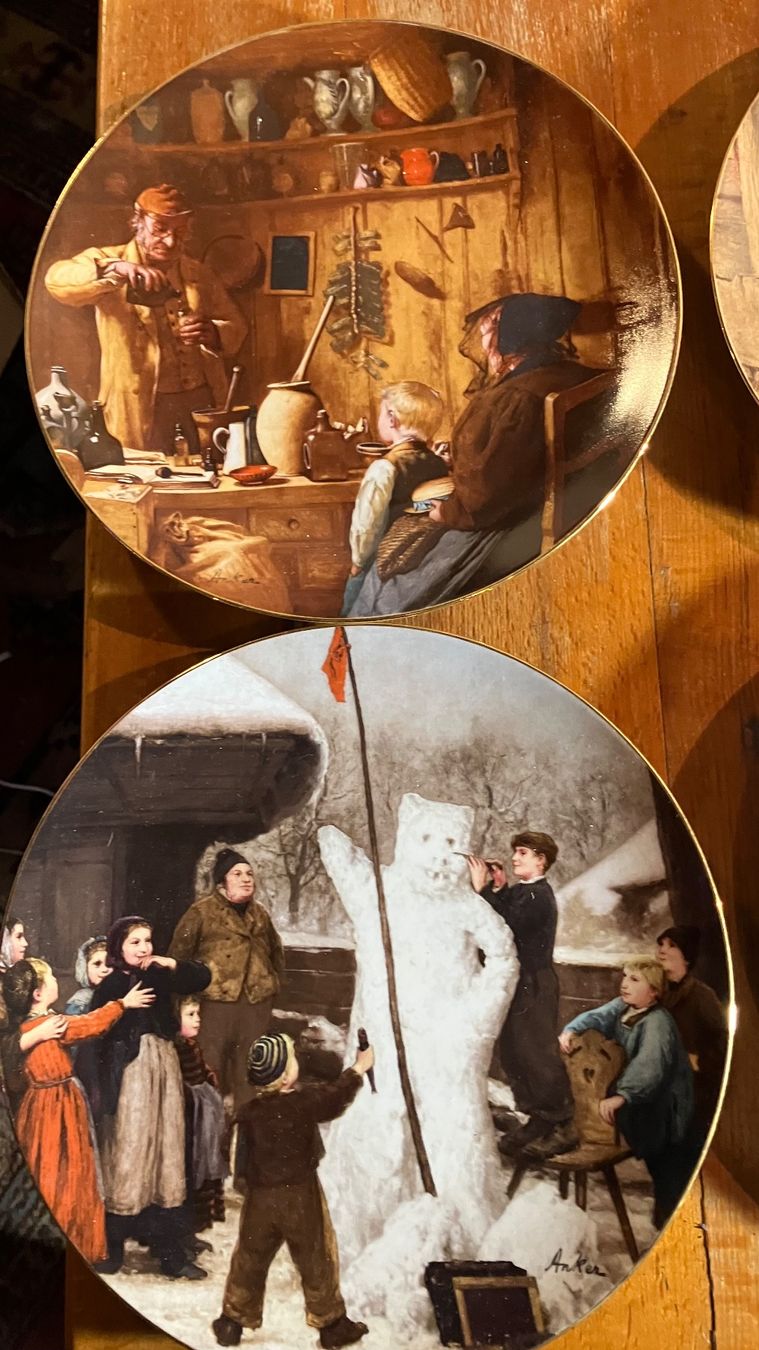 Piatti: Assiette Teller Anker collection Sammlung Langenthal – Usato da St-Cierges venduto da LeRegain 1