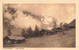 Loèche les Bains VS Alp Feuillette Alphütten