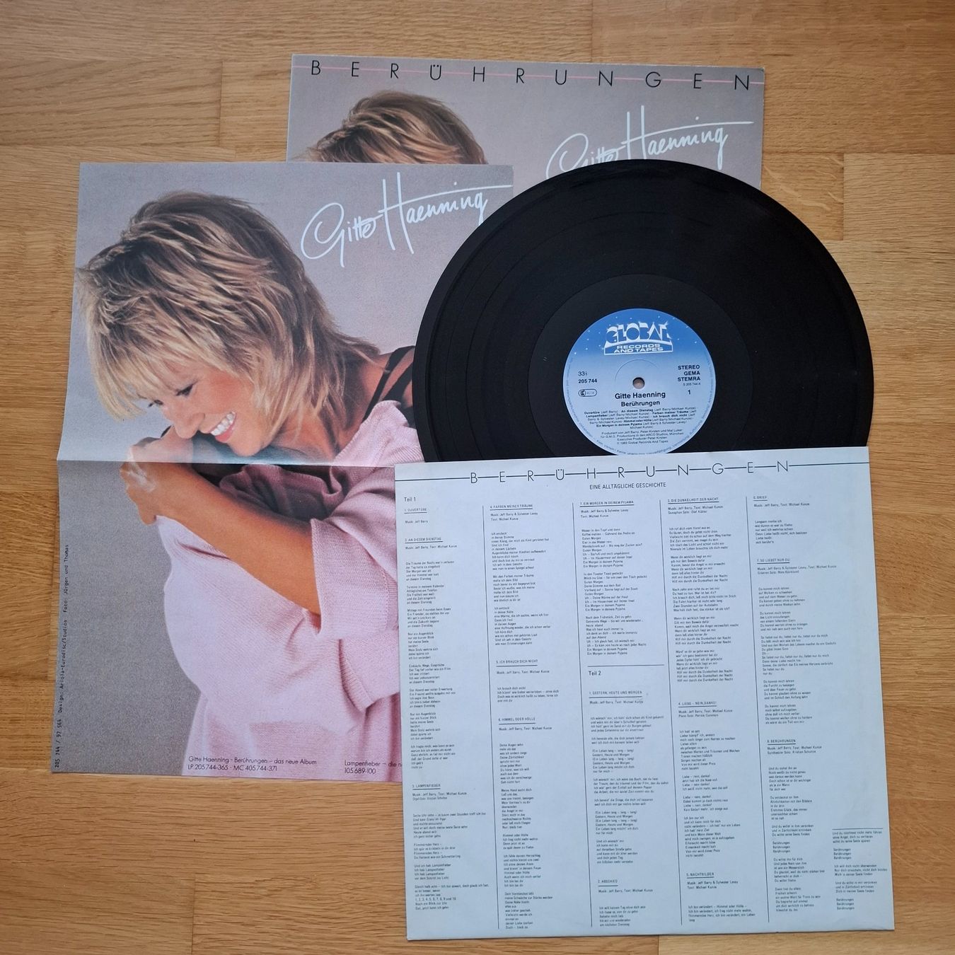 Dischi in vinile: Gitte Haenning - Berührungen – Usato da Arbon venduto da pendulum 1