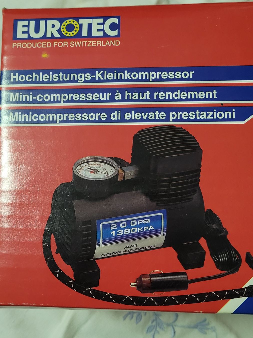 Compressori: Mini-compresseur – Nuovo e nell'imballaggio originale da Epalinges venduto da ormiga