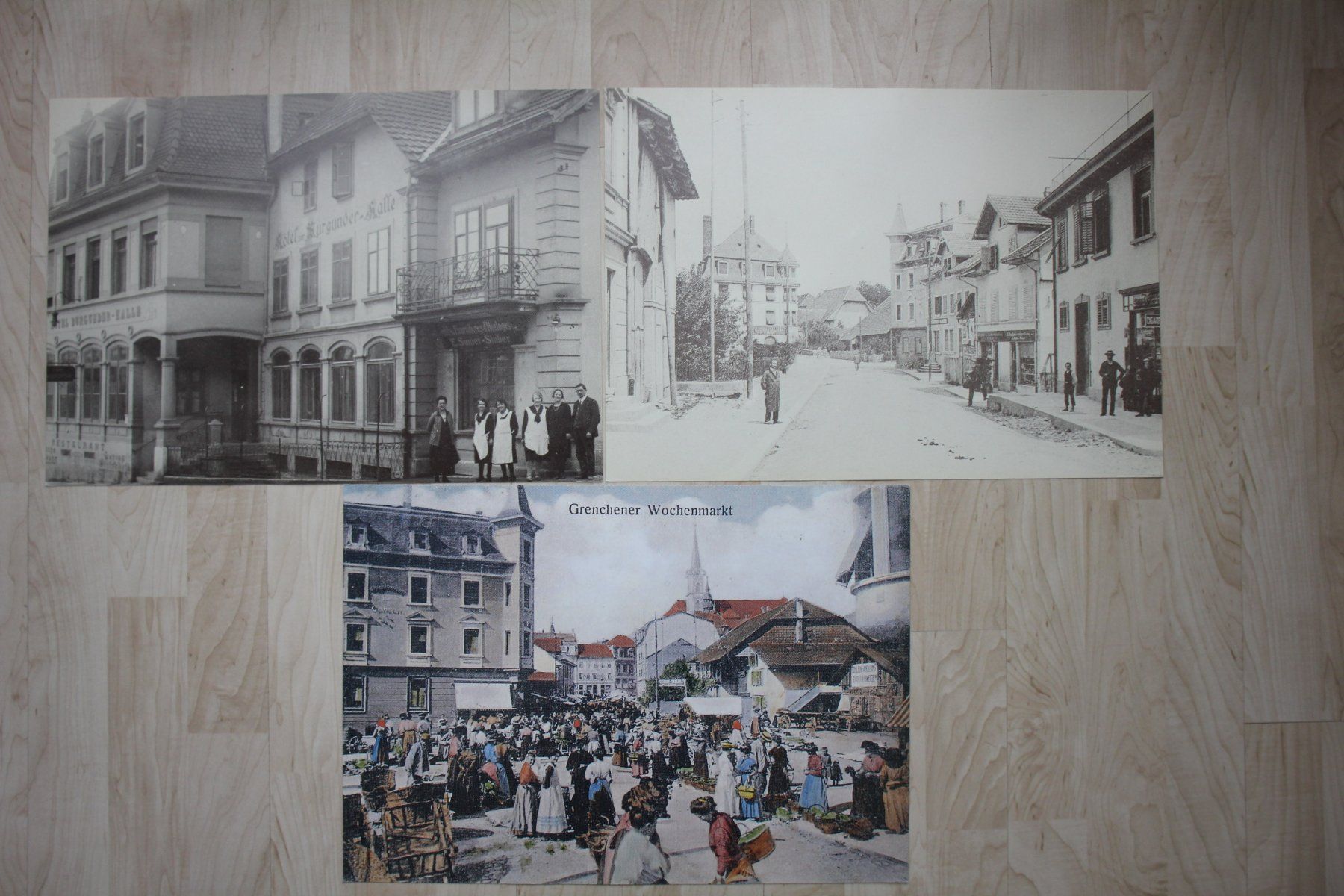 Posters & Illustrations: Das alte Grenchen - 3 Bilder – D'occasion à Wiedlisbach par han_n6ff