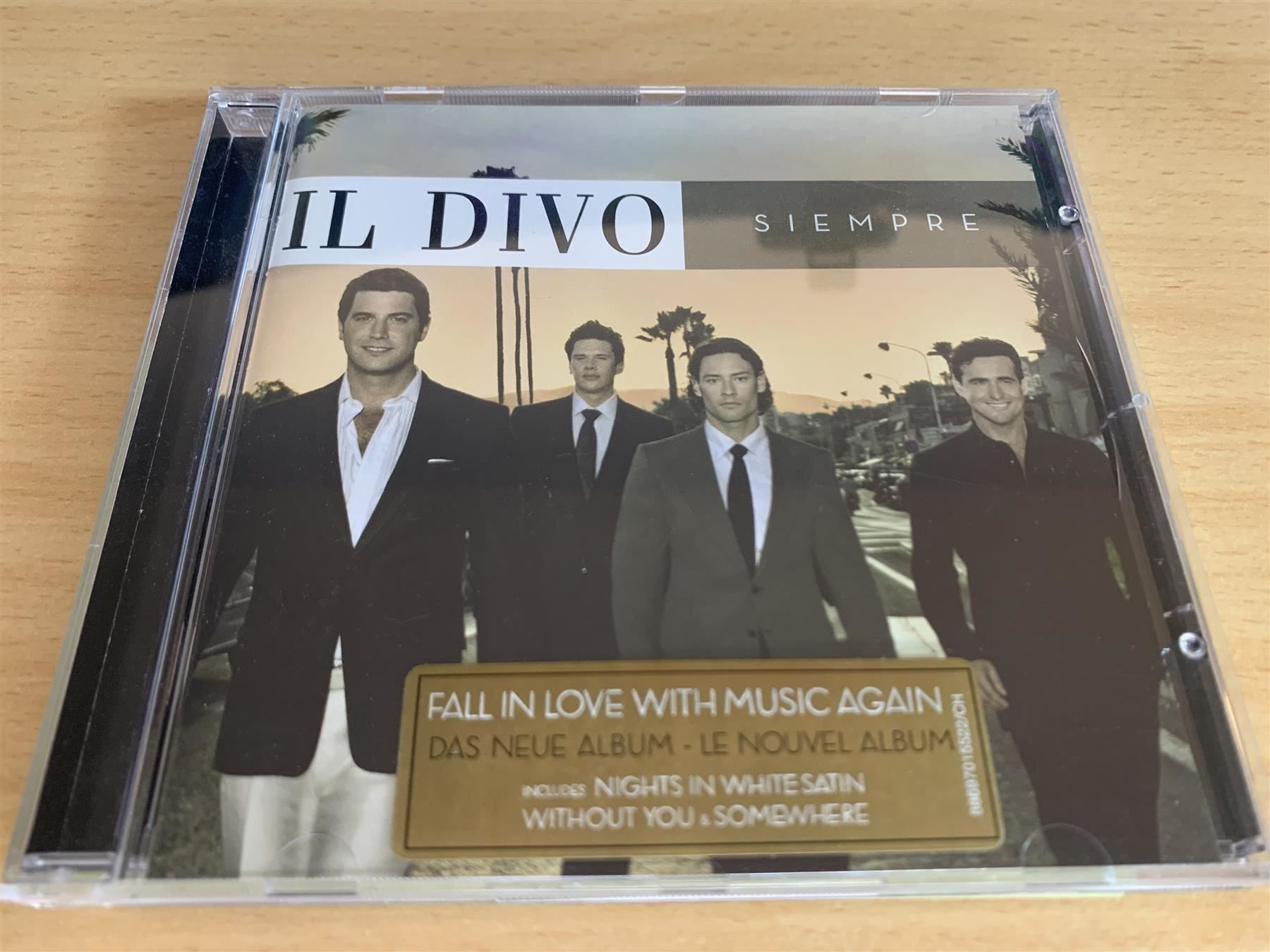 CD: Il Divo – Siempre – Usato da Rikon im Tösstal venduto da Alpenmutz