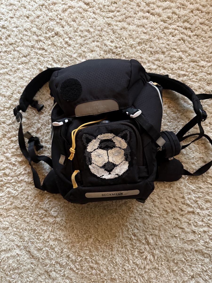 Borse & Zaini: Beckmann Tiger-fussball-Schulrucksack – Nuovo (secondo la descrizione) da Wiesendangen venduto da josido 1
