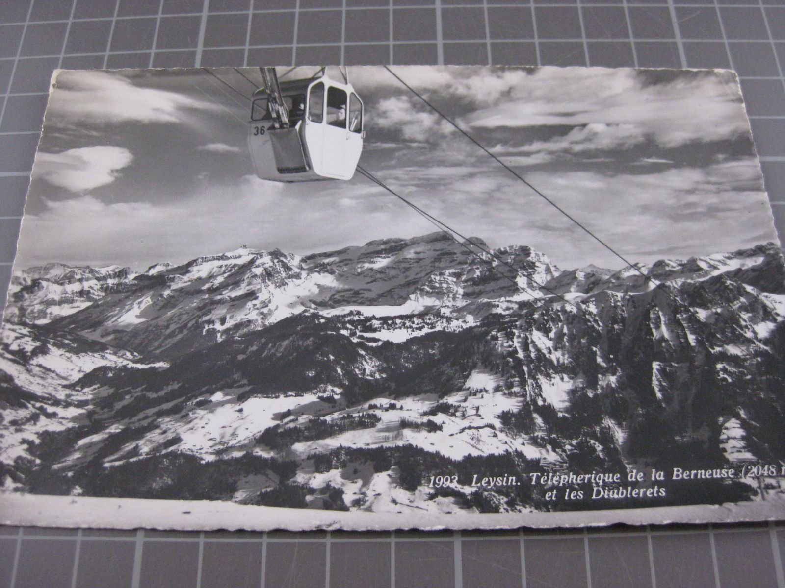 Cartes postales: AK Leysin Berneuse mit Bahn – D'occasion à Malters par Marosko