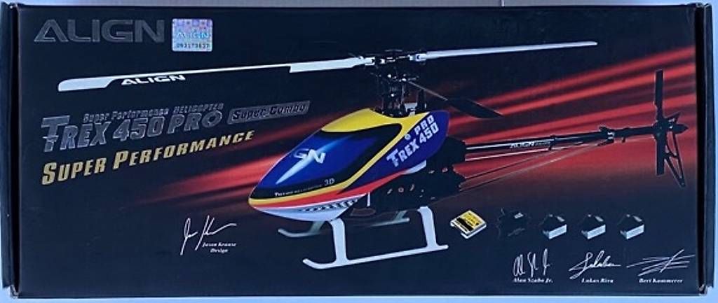 Modellismo RC: Align T-REX 450 Pro Super Combo   – Nuovo e nell'imballaggio originale da Dielsdorf venduto da bar_7t27
