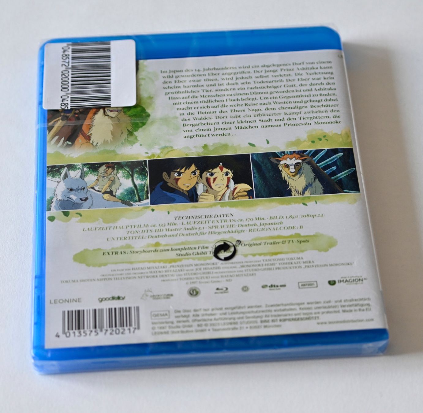 Tous les DVDs: Prinzessin Mononoke - White Edition Blu-ray – Neuf avec emballage d'origine à Scherz par Neogeo5000 1