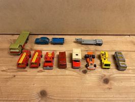 Konvolut 10: 10 vintage LESNEY MATCHBOX Made in England 70er