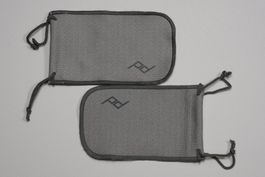 2 Peak Design Aufbewahrungsbeutel grau neuwertiger Zustand