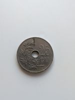 Münze Belgien 25 Centimes 1929