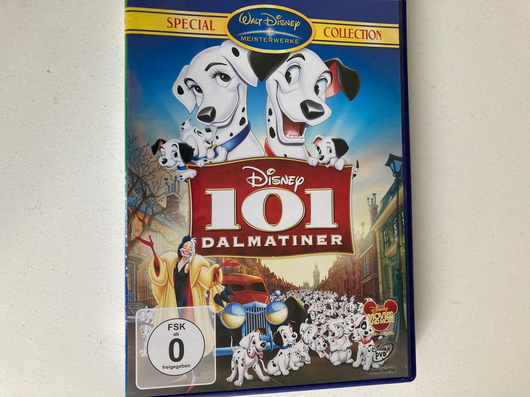 Tutti i DVDs: Disney 101 Dalmatiner DVD – Usato da Zürich venduto da Frangipan23