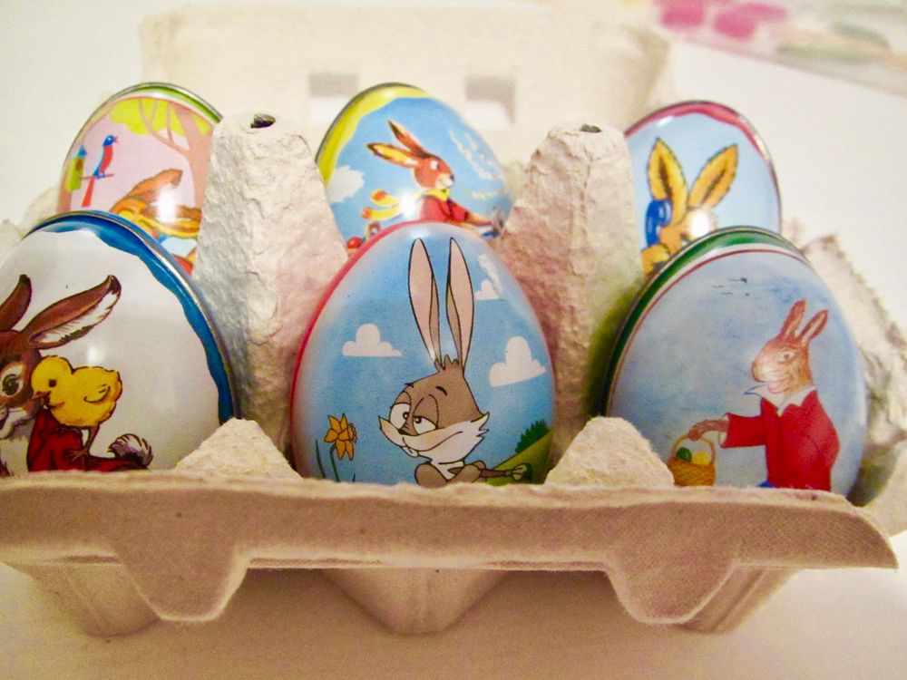 6 œufs De Pâques Farcis Avec Slime Et Lapin - Cadeau Anti-stress Pour Enfants, Différentes Couleurs