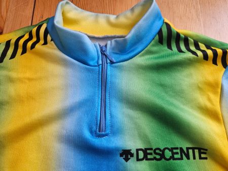 Radtrikot Descente Gr. L Velo Radsport Trikot vintage
