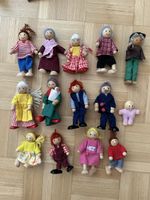 Holzpuppen Figuren