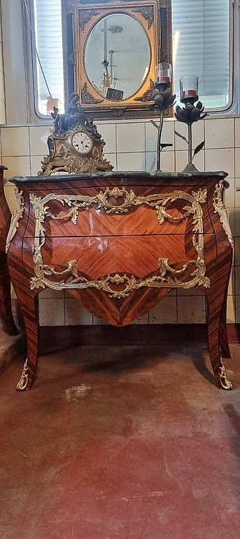 Commodes: Prunk Kommode, Bronze und Marmor, Barock – D'occasion à Kaufdorf par Nati-Nati 1